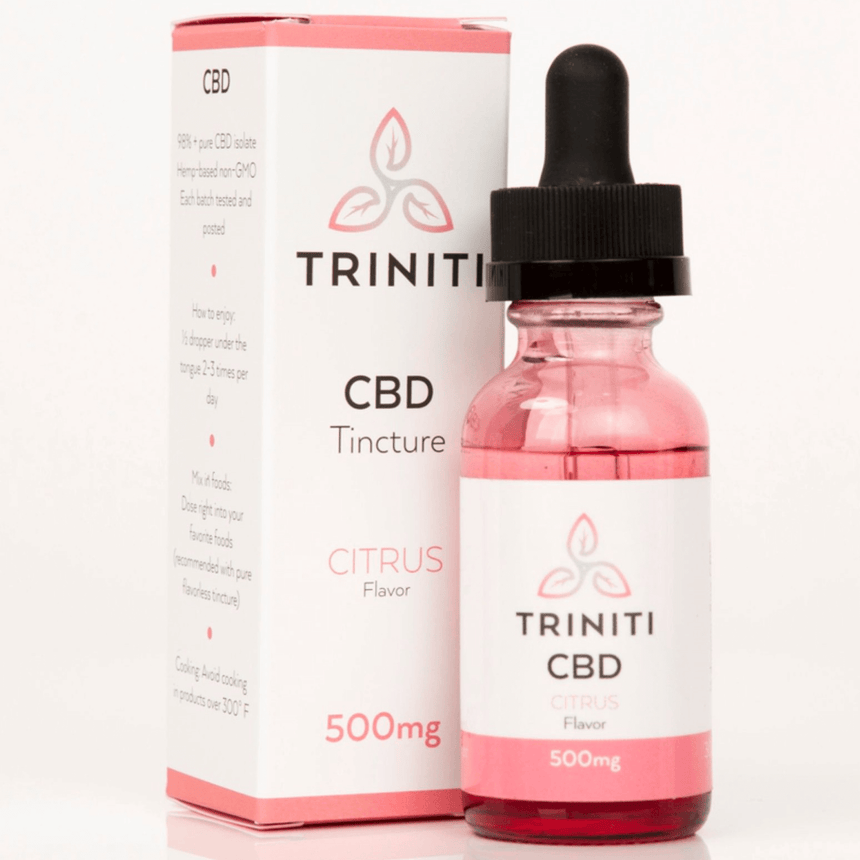 'Citrus' Flavor Tincture (500mg CBD)