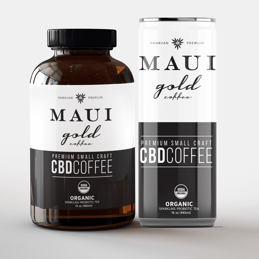Maui Gold CBD Coffee - 200MG CBD, Focused, Clear Energy. Without the Anxiety.
